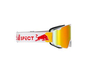 Red Bull Spect Eyewear - Máscaras de esquí - Park White - Brown With Red Mirror - Blanco Blanco one size