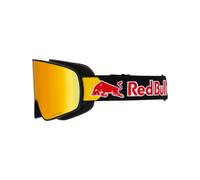 Red Bull Spect Eyewear - Máscaras de esquí - Rush Black - Orange With Red Mirror - Negro Negro one size