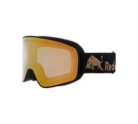 Red Bull Spect Eyewear - Máscaras de esquí - Rush Matt Black Brown Gold Chrome X - Negro