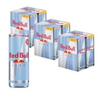 Red Bull Zero 250ml - Bebida Energética Sin Azúcar y Sin Calorías - Distribuido por Laborawi (12 x 250ml)