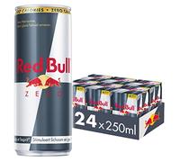 Red Bull Zero I - Bebida energética sin azúcar (24 latas x 25 cl)
