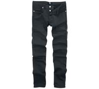 RED by EMP Hombre Vaqueros Pitillo Negros W36L34