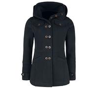 RED by EMP Mujer Chaqueta negra de transición de tejido sudadera M