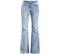 RED by EMP Mujer Vaqueros Azul Claro con Botas y Lavado Claro W32L32