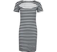 RED by EMP Mujer Vestido Corto Blanco y Negro con Escote Cut-out S