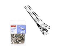 RED by Kiss 80 pinzas de pelo deslizantes de 1.75 pulgadas, pinzas de metal duraderas para peluquería, seccionamiento y retorcido, horquillas de pelo inoxidables para rastas, rastas y estilos de