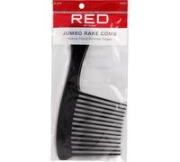 Red By Kiss Jumbo Rake Comb Black 1 ud