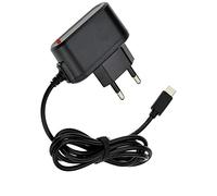 Red - Cable Carga Compatible con Spc Zeus 4G / Pro USB C Tipo C USB 3.0 Superspeed (2 Amperios Rápida Cargador) Alimentación Cargador de Energía Cargador de Viaje Reiseladekabel Cable de Carga