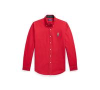Red Camisa oxford con Polo Bear Custom Fit XL