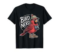 Red Cardinal Bird, Divertido observador de Aves Camiseta