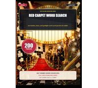 Red Carpet Word Search: 200 fashion, fame, and spotlight word search puzzles for adultsDarius