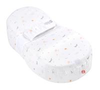 RED CASTLE/BEABA, capullo ergonómico, nido de ángel, confort, desarrolla las habilidades motoras y el despertar, fabricado en Francia, tejido Oeko-Tex, flor de algodón, Happy fox