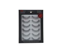 Red Cherry Pestañas postizas 100% de cabello humano #747S, color prímula, 6 unidades