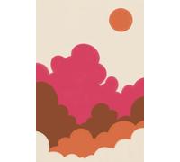 Red Clay - Cloudrise - 6x9” Lined Journal | Cream Paper: A warm, rising-toned notebook for inspiration and morning momentum.
