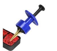 Red Clip - Bandas de pellets | Pinzas de cebo para pesca | Herramienta de cebo rápido para pellets Maíz Accesorios de pesca para carpas río lago azul Incluye bandas de cebo Anillos de goma