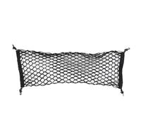 red coche equipaje Bolsa de red de almacenamiento organizadora de malla para maletero de coche de 2 capas con correas ajustables para gestión de carga