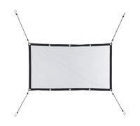 Relaxdays Red Perros para Coche, Malla Separadora Mascotas, Separación Maletero Universal, Gomas Tensoras, PP, Negro