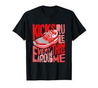 Red Color Kicks Rule Everything Around Me Gráfico Rojo Camiseta