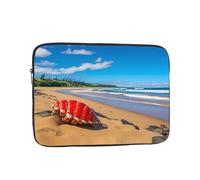 Red Conch By The Sea - Funda para portátil de 17 pulgadas, adecuada para laptop, tablet, viajes, funda simple