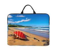 Red Conch by The Sea - Funda para portátil de 35.6 cm, adecuada para laptop, tablet, viajes, funda simple