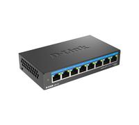 RED, Conmutador, Conmutador autónomo, D-Link 8 puertos multi-gigabit no gestionado Características Puertos LAN 8N Tipo y