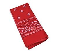 Red Cowboy Bandana Biker Scarf Neck Tie Fancy Dress (accesorio de disfraz)