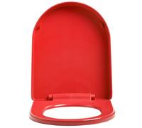 Red D-Sd - Asiento de inodoro con cierre suave, bisagras ajustables, liberación rápida para una fácil limpieza, material de polipropileno, actualización moderna para baño, tapa de inodoro Slish