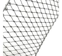 Red de alambre de acero inoxidable, malla de 5 cm, red de valla tejida, red de protección contra caídas para balcón, escalera, valla de jardín