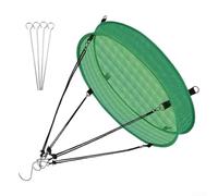 Red de alimentación de aves de 50x50x10cm para jardines al aire libre que apoya oportunidades de alimentación continua para aves silvestres