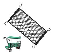 Red de almacenamiento de carga elástica con ganchos para vehículos | Tejido de malla extensible 68x33 cm para organizador de almacenamiento
