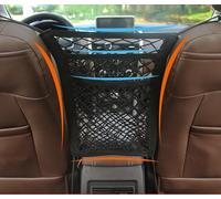 Red de Almacenamiento para Asientos de Auto para Genesis G70 | G80 | G90 | GV60 | GV70 | GV80 | GV80 Coupe, Malla Flexible, Barrera de Red para Perro el Coche,E Three Floors-Sedan