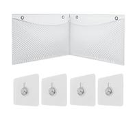 Red De Almacenamiento Para Juguetes | Organizador De Juguetes Con Red Para Rincón De Peluches - Soporte Expositor Grande Para Muñecos De Peluche | Para Dormitorio Cuarto Infantil Guardería Cuarto