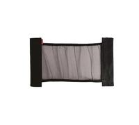 Red de Almacenamiento para Maletero de Coche Bolsa de Red elástica con Correas de fijación para Maletero Organizador de Red para fijación al Respaldo del Asiento (35 x 20 cm)