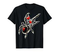Red de Amor de Spider Black Widow Camiseta gráfica económica, Hombre, Negro, S