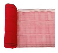 Red de andamio de jardín de 2 m x 50 m, alta protección GSM/UV, láminas de malla cortavientos (rojo)