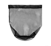 Red de aterrizaje de pesca, malla de nailon resistente para pesca en ríos y lagos, capacidad de carga de 30 kg, color negro (45 cm)