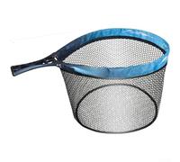 Red de aterrizaje plegable ligera construida para pesca con mosca en arroyo con revestimiento resistente a la corrosión, mango ABS resistente y drenaje de malla hexagonal eficiente (grande)