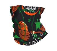Red De Baloncesto Galaxy Star Mujer Hombre Calentador De Cuello Elástica Braga De Cuello Multifunción Pasamontañas para Yoga Aire Libre Moto Clima Frío