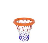 Red de baloncesto portátil de repuesto, red de baloncesto para todo clima para aro de canasta de baloncesto, red de baloncesto universal resistente, se adapta a aros de tamaño estándar