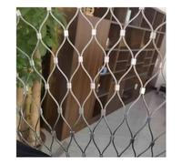 Red de barandilla de Acero Inoxidable, Malla metálica Multifuncional, Red de Cuerda Tejida Resistente a Impactos, Red de protección para escaleras, Balcones y Jardines.