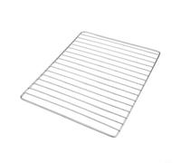 Red de barbacoa de acero inoxidable de repuesto, 30 x 45 cm, resistente a la corrosión, apta para lavavajillas, distribución uniforme del calor para camping, pícnic, barbacoa al aire libre, 1 unidad