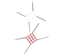 Red de bateo de béisbol de alto rendimiento, portátil, de nailon, para ejercicios de bateo y actividades deportivas de equipo, deportes al aire libre