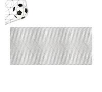 Red de bloqueo de balones de fútbol, resistente a la intemperie, protección de rebote de nailon, red de protección para balones, pared de ejercicios para garaje, jardín, baloncesto y fútbol