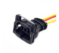 Red de cableado de conexión, 1 juego 2 3 4 bobina de inyector sellada de combustible para automóvil de 5 pines conector de cable eléctrico Conector de alfombrilla de cableado 282189-1 282191-1 282192