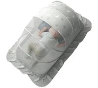 Red de Cama Plegable, Red de Cuna,Cuna de Carpa | Cuna portátil Cuna Topper Protect Baby de morder y Caer para cochecitos, moisetas