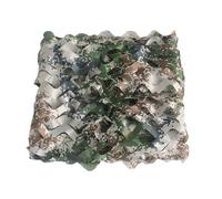 Red de Camuflaje Ligera Militar Malla de Camuflaje Sombra Vela de Sombreo Exterior para Camping Paisaje Forestal Jardín Fiesta(4x8.0m/13x26ft)