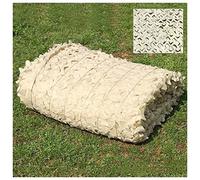 Red De Camuflaje, Malla De Camuflaje Protección Solar Beige 2/4/5/6/8m, Red De Sombra Caza Exterior, Red De Camuflaje Reforzada, para Militares, Camping, Decoración De Jardín,4x5m(13 * 16.4ft)