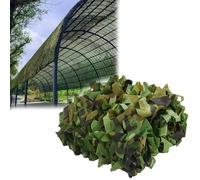 Red de Camuflaje Militar Malla de Sombra Camuflaje 2 3.5 4 5 6 6.5 7 7.5 8 9 10 12 15 20m Toldo protección Solar Cubiertas de Camuflaje (Tamaño : 5x5.5 M)