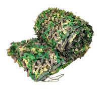 Red de Camuflaje Práctica y Conveniente Mano Obra Fina Buen Poder de Ocultación Textura Flexible Malla Camuflaje para Hogar Caza Jardín Camping(6.0x6.0m)