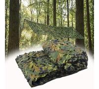 Red de camuflaje Red de camuflaje Rollo a granel Lona de camuflaje de arpillera Red de sombra Red de camuflaje para escondite de caza Dinosaurio Cumpleaños Jungla Camping Red Ghillie(3.0m x 4m)